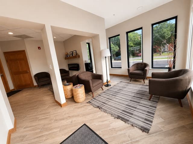 Lobby of the dental practice